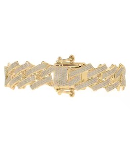 Men's True Diamond Sparkle Crystal Bracelet Elegant Men's Fashion Accessory - Product Image 5