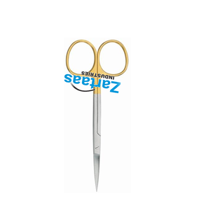 Instrumento Dental de acero inoxidable de alta calidad 2024, tijeras de goma TC, instrumentos quirúrgicos rectos de 12 cm - Product Image 5