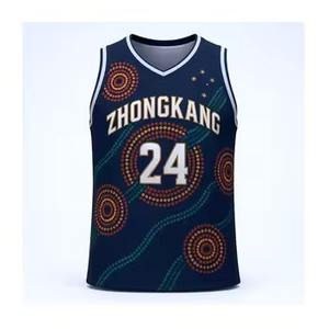 เสื้อบาสเก็ตบอลแห้งเร็วระบายอากาศได้ดี24/25ชุดบาสเก็ตบอลสำหรับเด็กและเยาวชนกำหนดเองได้พิมพ์ลาย tatum - Product Image 3