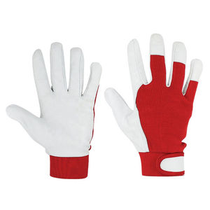 Promotion haute dextérité cuir paume utilitaire travail mécanicien et sécurité industrielle assemblage gants de travail à vendre - Product Image 5
