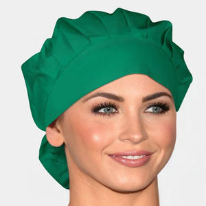 Gorro Quirúrgico Ajustable para Médico y Enfermera, Gorro de Hospital de Algodón Estampado con Botones, Venta al Por Mayor - Product Image 2