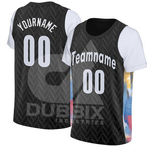 Maillots de basket-ball en mesh pour adultes sur mesure en gros, 100% polyester, vêtements de sport réversibles, tailles XS à XL - Product Image 1