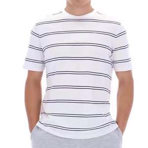 T-shirt à manches courtes et col rond pour hommes Summer Comfortable Loose Casual Tops Tees Luxury Men's T-shirt - Product Image 1