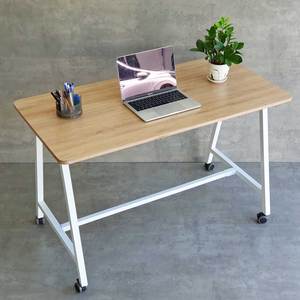 โต๊ะทำงานมินิมอล 120x60 ซม. ท็อปไม้อัดเมลามีน ขาเหล็ก ระบบ FOS FOS001 - Product Image 2