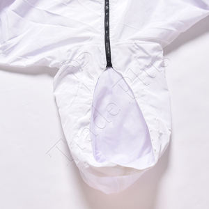 Nuevas chaquetas al por mayor, impermeable, a prueba de viento, transpirable, poliéster personalizado OEM Logo hombres rompevientos chaqueta de lluvia para hombres y mujeres - Product Image 3