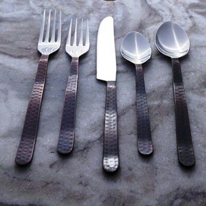 Gran oferta, juego de cubiertos de acero inoxidable de lujo real de alta calidad, cuchara pulida mate plateada, tenedor y cuchillo para mesa de restaurante - Product Image 5