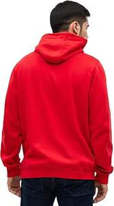 Sweats à capuche décontractés d'hiver pour hommes, couleur unie, coupe régulière 100% coton, vêtements de mode respirants et à séchage rapide de haute qualité - Product Image 4