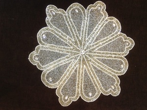 High Quality Handmade Polyester Decorative <b>Placemats</b> Unique Design for Wedding & Home Decor Budget-Friendly Price - Product Image 3