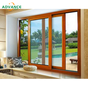 Fenêtre coulissante en aluminium de qualité commerciale robuste pour les façades de <span class=keywords><strong>magasin</strong></span> et les hautes hauteurs Fenestral résistant à la pression du vent élevé - Product Image 1