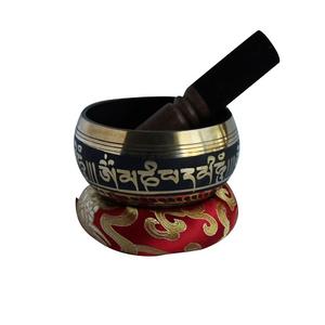 ชามร้องเพลงสไตล์ธิเบตทองเหลืองทรงกลมปรับขนาดได้กำหนดเสียงได้เอง - Product Image 4