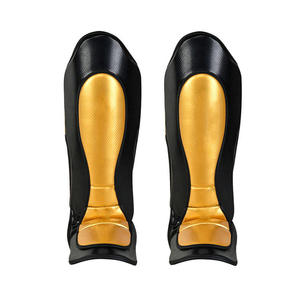 สนับแข้งสำหรับคาราเต้ MMA หนัง2025ป้องกันแบบกำหนดโลโก้ได้เอง - Product Image 1