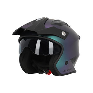 Casco Aperto Acerbis JET ARIA METALLIC Taglia XL con Chiusura Rapida in Materiale PC e ABS con Visiera - Product Image 1