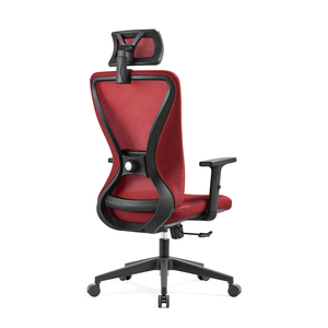 Mobilier de bureau à dossier haut chaise de bureau en maille chaises ergonomiques chaise de bureau avec appui-tête chaises de bureau à domicile en gros - Product Image 5