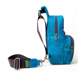 <b>Men's</b> Vintage Fashion Leather Crossbody <b>Bag</b> Side Chest Pack Low Price Fanny <b>Shoulder</b> Sling for <b>Men</b> and Ladies - Product Image 4