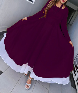 Último lanzamiento nuevo estilo largo Kurti con falda precio más bajo mercado Surat Gujarat Ropa Étnica étnica - Product Image 5