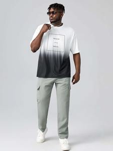 Camiseta de Hombre 100% Algodón de Color Sólido, Logotipo Personalizado, Camiseta Informal de Verano, Camiseta Básica Lisa, Venta al por Mayor, OEM - Product Image 5