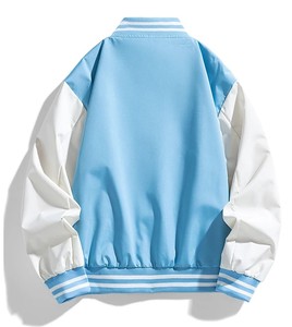 OEM ODM Winter Lettermen Varsity <b>Jackets</b> bulk Vintage Unisex University Chenille Patches Logo Embroidery Varsity <b>Jackets</b> - Product Image 4