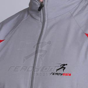 เสื้อแจ็กเก็ตผู้ชายสำหรับช่วงวอร์มอัพพร้อมดีไซน์คอสูงและเอวยางยืดและแขนเสื้อแจ็คเก็ตผู้ชาย - Product Image 5