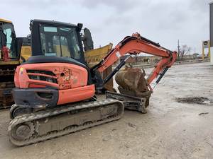 Miniexcavadora Kubota U55-4 2017: Potencia compacta de 5 toneladas con giro de cola compacto e hidráulica robusta - Product Image 4