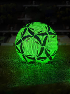 Balón de fútbol con logotipo personalizable de alta calidad, tamaño oficial 5, Material de PU con unión térmica para entrenamiento de adultos - Product Image 2