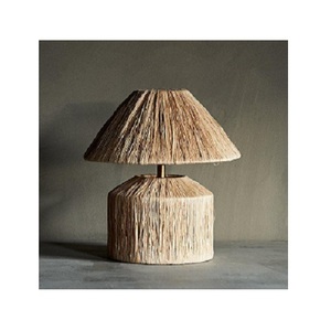 Attractive Modern Design Table Lamp Rattan Table Lamp Cane Desk Lamp <b>Decorative</b> and <b>Lighting</b> with Creative Design - Product Image 1
