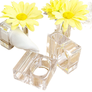 Newly Arrivals Acrylic Napkin Holder Highly Finishing Indoor <b>Kitchen</b> <b>Accessories</b> Cheap Price Napkin Holder New Design Ornament - Product Image 5