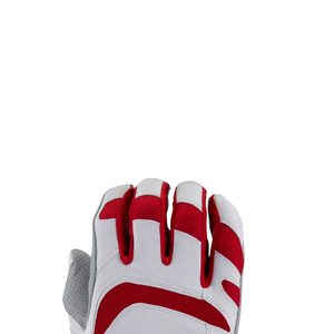 OEM Wholesale Leather Baseball Batting Gloves Breathable Velcro Closure Both Hands Training Use High Quality QASWA SPORTS - Product Image 4