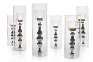 Bougeoir décoratif à tige en acrylique très vendu bougeoir de haute qualité décoratif nouveau design en métal fabriqué à la main bougeoir à la main - Product Image 4