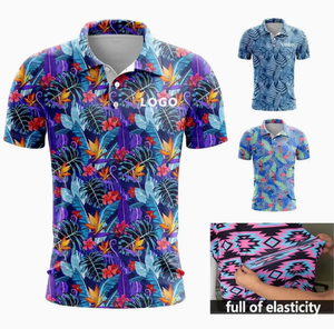 Camisas Unisex de Alta Calidad, Sólidas, Personalizables, de Manga Corta, Casuales, con Botones, de Secado Rápido, de Lona, Venta al Por Mayor de Fábrica, Estampadas - Product Image 3