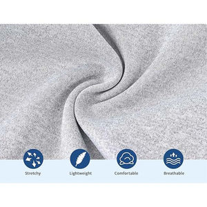 ชุดวอร์มกีฬาผู้ชายแบบมีฮู้ด ผ้าระบายอากาศ น้ำหนักเบา สำหรับออกกำลังกาย สไตล์ลำลอง - Product Image 4