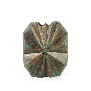 Fournitures pour la maison et le jardin Vase à fleurs en fonte d'aluminium Ensemble de 2 pots de plantes uniques Vase à fleurs en aluminium - Product Image 2