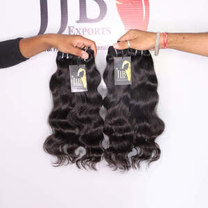 Venta al por mayor de cabello liso de visón indio virgen crudo, cabello humano alineado con cutícula virgen cruda vendedores de cabello alineado con cutícula India - Product Image 1