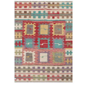 พรมกิลิมไมมาณา อัฟกานิสถาน ขนาด 242 x 177 ซม. ของตกแต่งบ้าน - Product Image 1