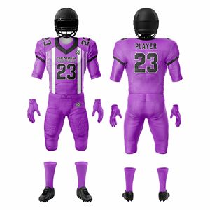 ชุดฝึกออกแบบลายทแยงกางเกงเจอร์ซี่กางเกงอเมริกันฟุตบอลเยาวชนผู้ใหญ่ - Product Image 1