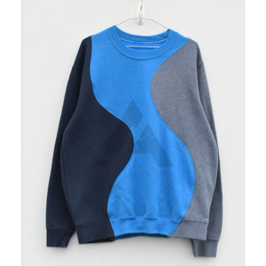 เสื้อกันหนาวผู้ชายผ้าฟลีซคอตตอน 100% น้ำหนักมาก พิมพ์ลายปักตามสั่ง ผลิตแบบ OEM ODM ระบายอากาศได้ดี ทรงหลวม เป็นมิตรกับสิ่งแวดล้อม - Product Image 3