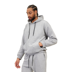 Sweat à capuche streetwear pour homme, taille XS, en polyester/coton, brodé sur mesure, épais, imperméable, coupe-vent, uni, pour l'hiver - Product Image 5