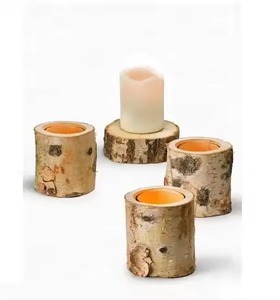 High Quality Wooden Candle Holder for Home Decor for <b>Christmas</b> and Valentine's Day Weddings and Parties Made in India - Product Image 2