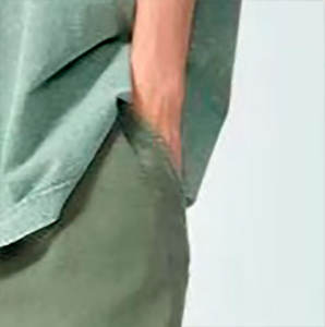 Pantalones cortos transpirables con lavado ácido de estilo callejero para hombre, pantalones cortos con cintura con cordón de peso pesado de último diseño para hombre - Product Image 3