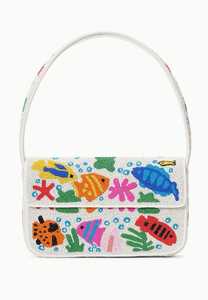 Monedero suave hecho a mano con bordado monedero con cuentas para niñas monedero con cuentas de Mohsin artesanía - Product Image 4