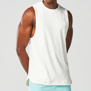 High Quality Casual Cotton Gym Stringer Private Label Workout Tank Top XL Breathable <b>Washed</b> Custom Fitness Training OEM Serviced - Product Image 1