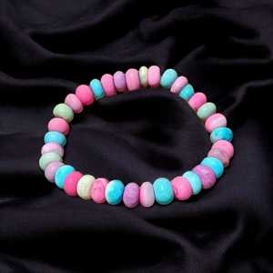 Bracelet en perles d'opale à la mode Boho pour femmes multi-bonbons 7-9mm pierre précieuse lisse Style classique bijoux faits à la main en gros Option cadeau - Product Image 2