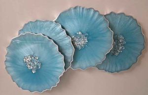 Posavasos de Resina de Color Blanco Hechos a Mano para Protección de Mesa, Almohadillas Decorativas para Bebidas para Interiores Modernos, Tapetes y Almohadillas - Product Image 3