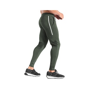 Meilleur prix hommes décontracté Gym survêtement pantalon confortable taille haute Baggy pantalon de survêtement coupe ample toile foncé à la mode automne mode - Product Image 5