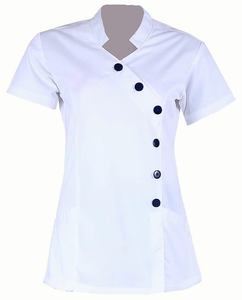 Ensembles de costumes uniformes extensibles et doux à la mode pour femmes, gommages médicaux d'infirmière, uniformes d'hôpital confortables en polyester et en spandex - Product Image 2