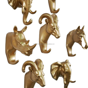 Danse Humains Figurine Crochets Salon Chambre Mur Monté Manteau Crochets Serviette Porte-clés En Laiton Or Crochets Pour La Décoration Utilisation - Product Image 6