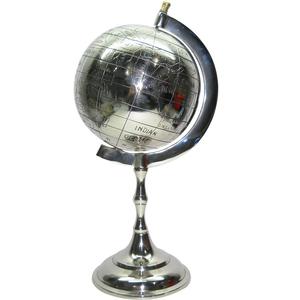 ประติมากรรมโลหะทองเหลืองสีทองคุณภาพสูงของตกแต่งลูกโลกกลวงสำหรับตกแต่งสไตล์ศิลปะคริสต์มาสขายดีที่สุด - Product Image 4