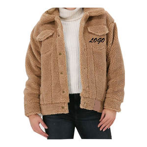 Nueva llegada más tamaño genuino Sherpa Biker chaqueta de cuero mujeres de alta calidad ajuste europeo algodón acolchado largo Pakistán - Product Image 5