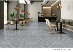Carreaux de porcelaine polie noire 600x1200, carreaux de sol et de mur de luxe, carreaux de grande taille à haute brillance pour les espaces résidentiels et commerciaux - Product Image 3