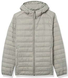 Veste matelassée à capuche pour homme, veste à bulles respirante avec logos brodés personnalisés pour le marché américain - Product Image 2