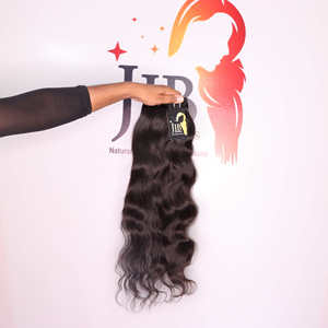 100% Venta al por mayor de fábrica Extensión de cabello ondulado suelto, cutícula alineada Ondulado crudo Sin procesar Templo indio Paquetes de cabello humano - Product Image 1